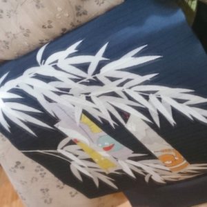 夏帯　妖怪短冊