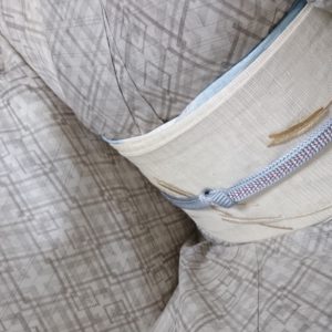 紗紬　摺り小紋　今立和紙　刺繍帯