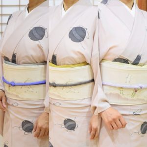 小物違い　着物コーディネート　今小路あま宮