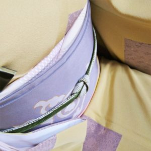 附下 きりばみ江戸小紋　塩瀬　唐花