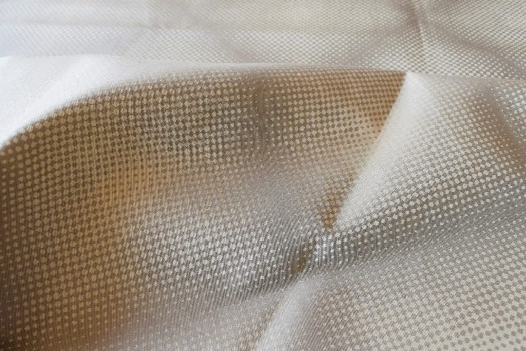 風呂敷 160×160　斜め格子　モカ茶　木綿の風呂敷　西陣織