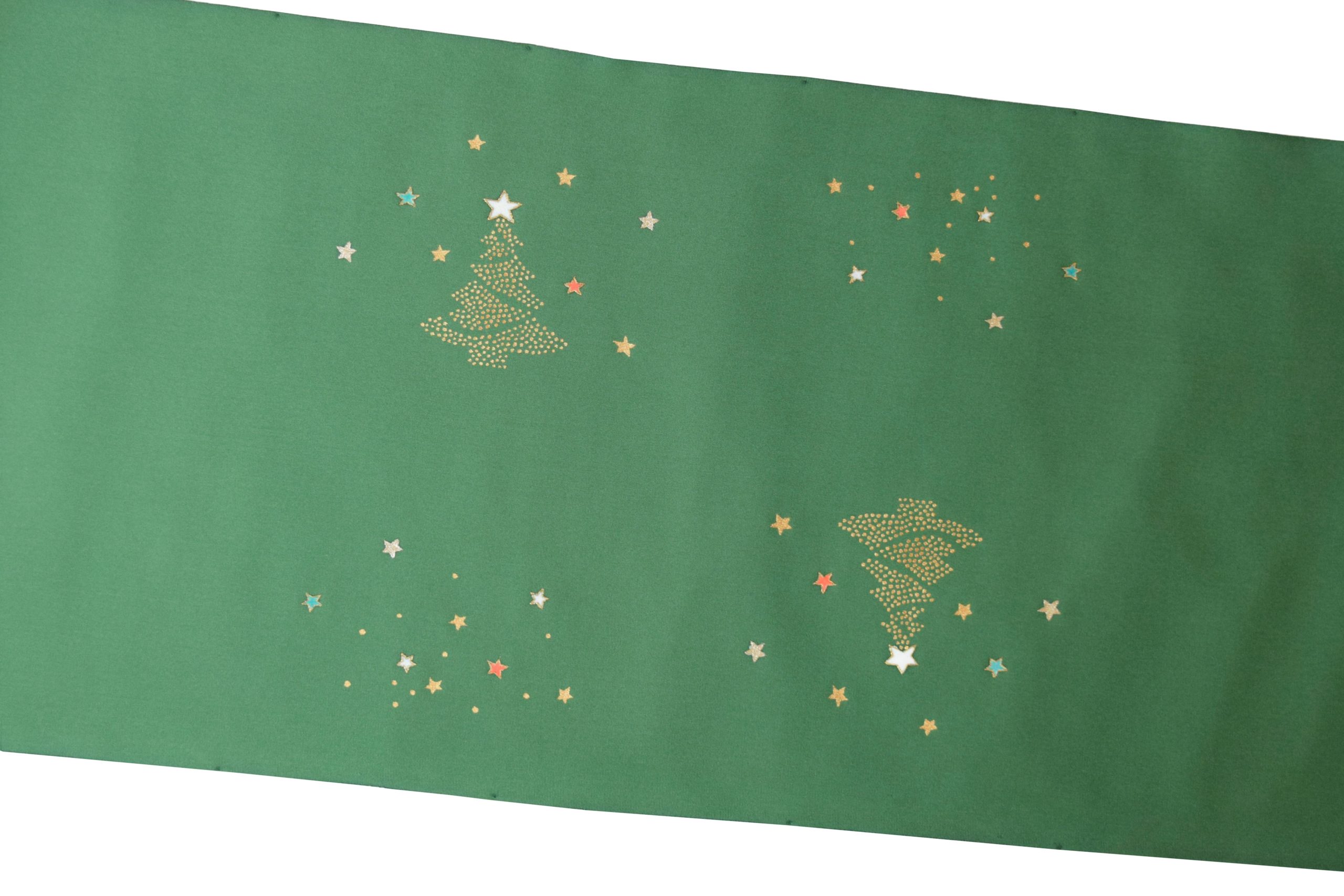 塩瀬 染の九寸名古屋帯 季節の染帯 クリスマス クリスマスツリー 今小路 あま宮