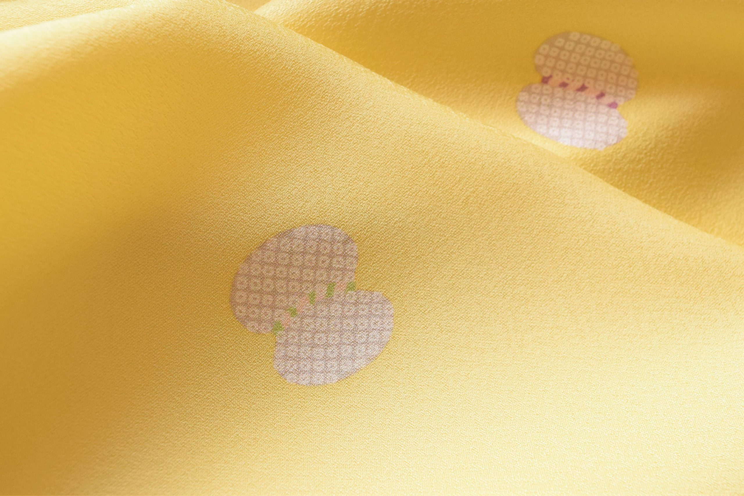 小紋 板場友禅 伊勢型 真糊 疋田蹴鞠小 今小路 あま宮 今小路 あま宮 別誂え 緞子 紗綾型