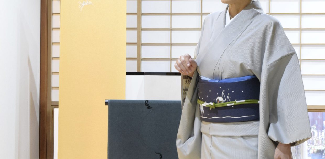 紬　真田縞　塩瀬の染帯　季節の染帯　雪だるま　今小路 あま宮　師走のキモノ　雨の日のキモノ