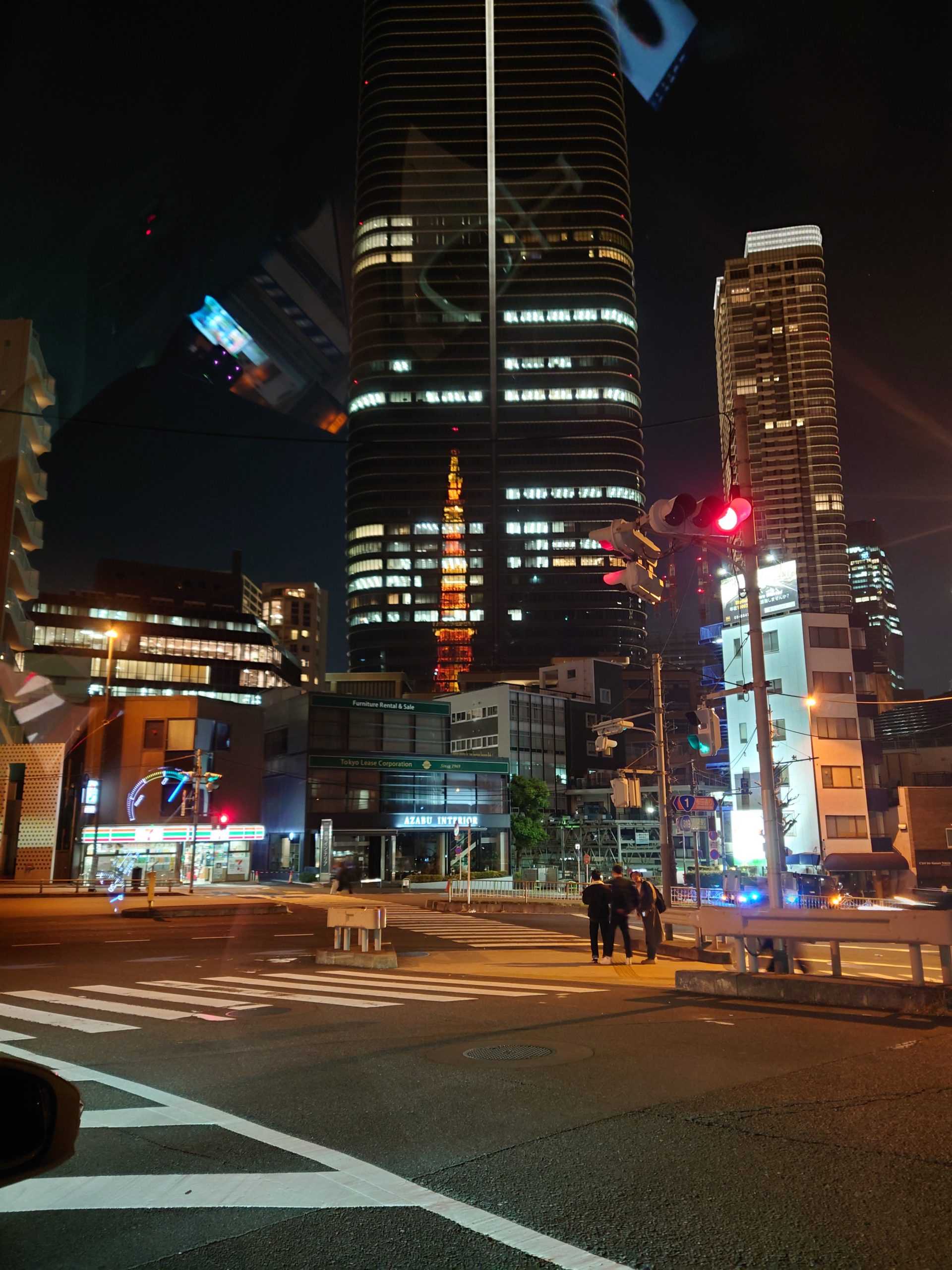 東京　東京タワー　ビルに映る東京タワー　今小路 あま宮　2024年1月