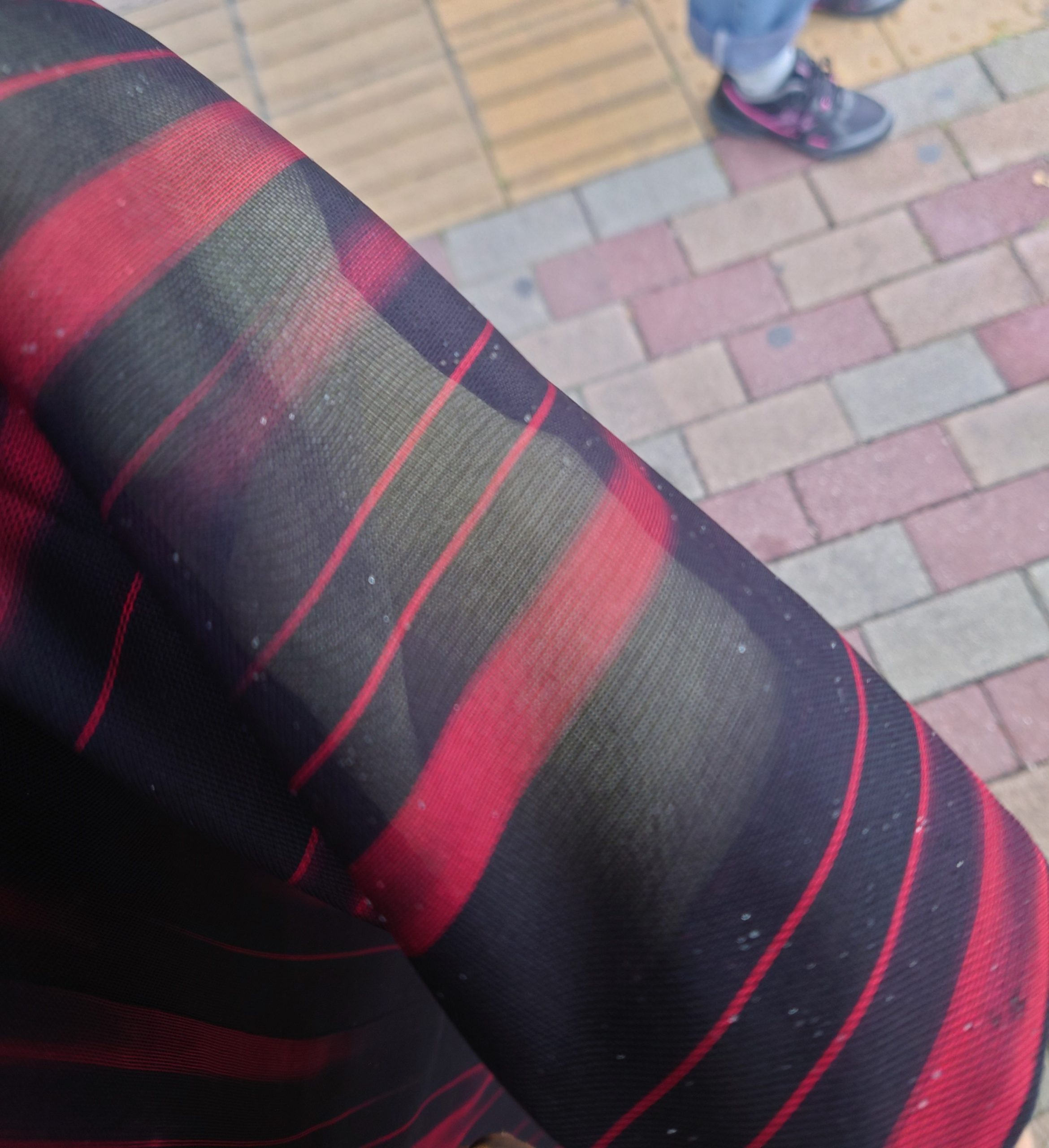 紗雨コート 今小路 あま宮 弾き具合 雨の日