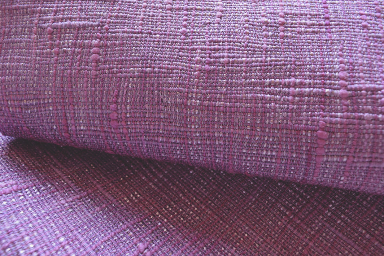 八寸名古屋帯　手織　キビソ　熊本益城産キビソ　草木染め　手織　フェルナンブーコ　色箔　夢訪庵　今小路 あま宮