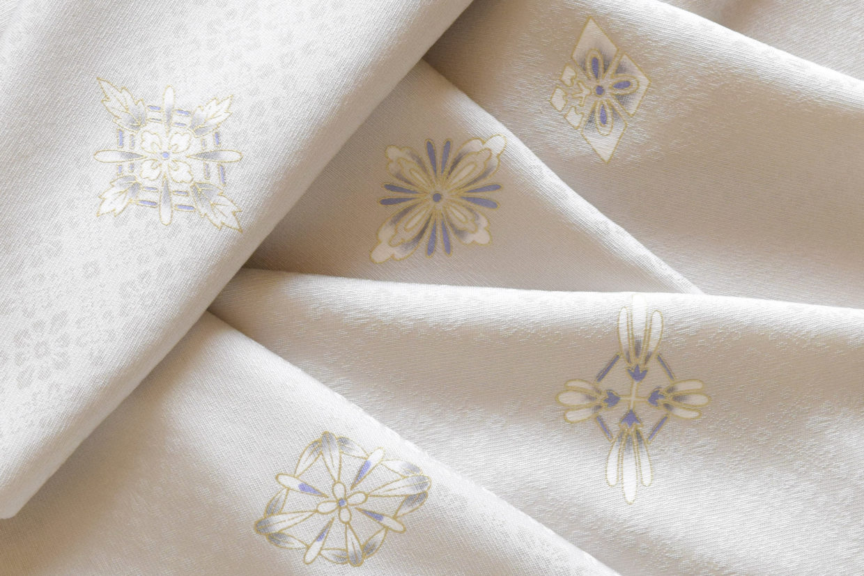 小紋　飛び柄小紋　コプト更紗　今小路 あま宮　小町鼡