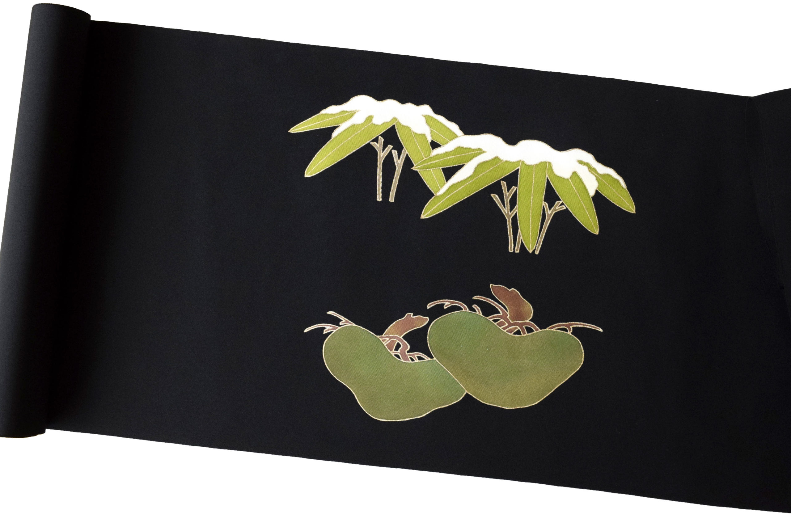 塩瀬の染帯 松竹梅 今小路 あま宮 今小路 あま宮 別誂え