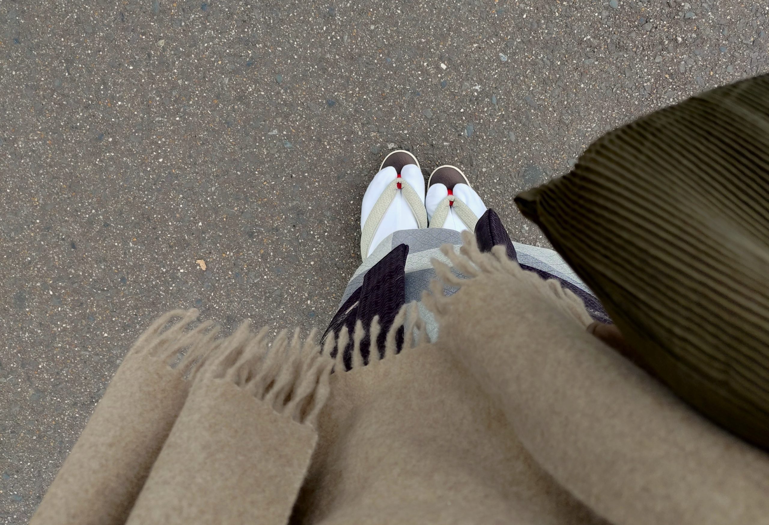 袷羽織　御所解　装履　祇園ない藤　今小路 あま宮　弥生のキモノ