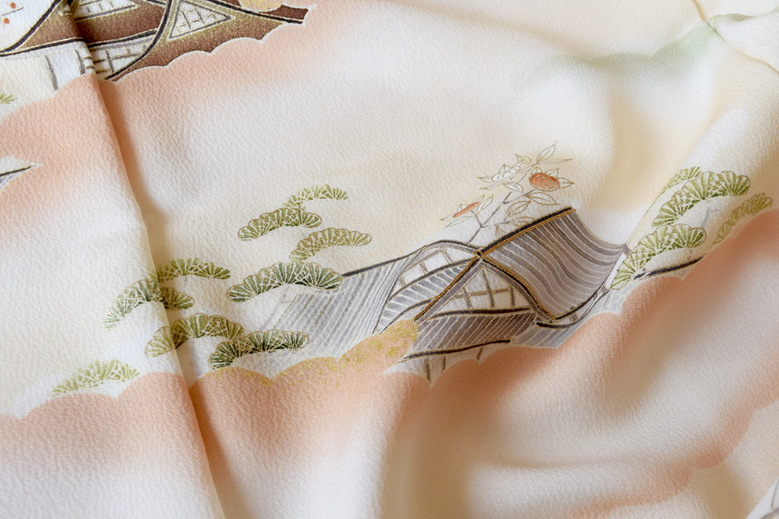 訪問着 洛中洛外図 今小路 あま宮 今小路 あま宮 別誂え