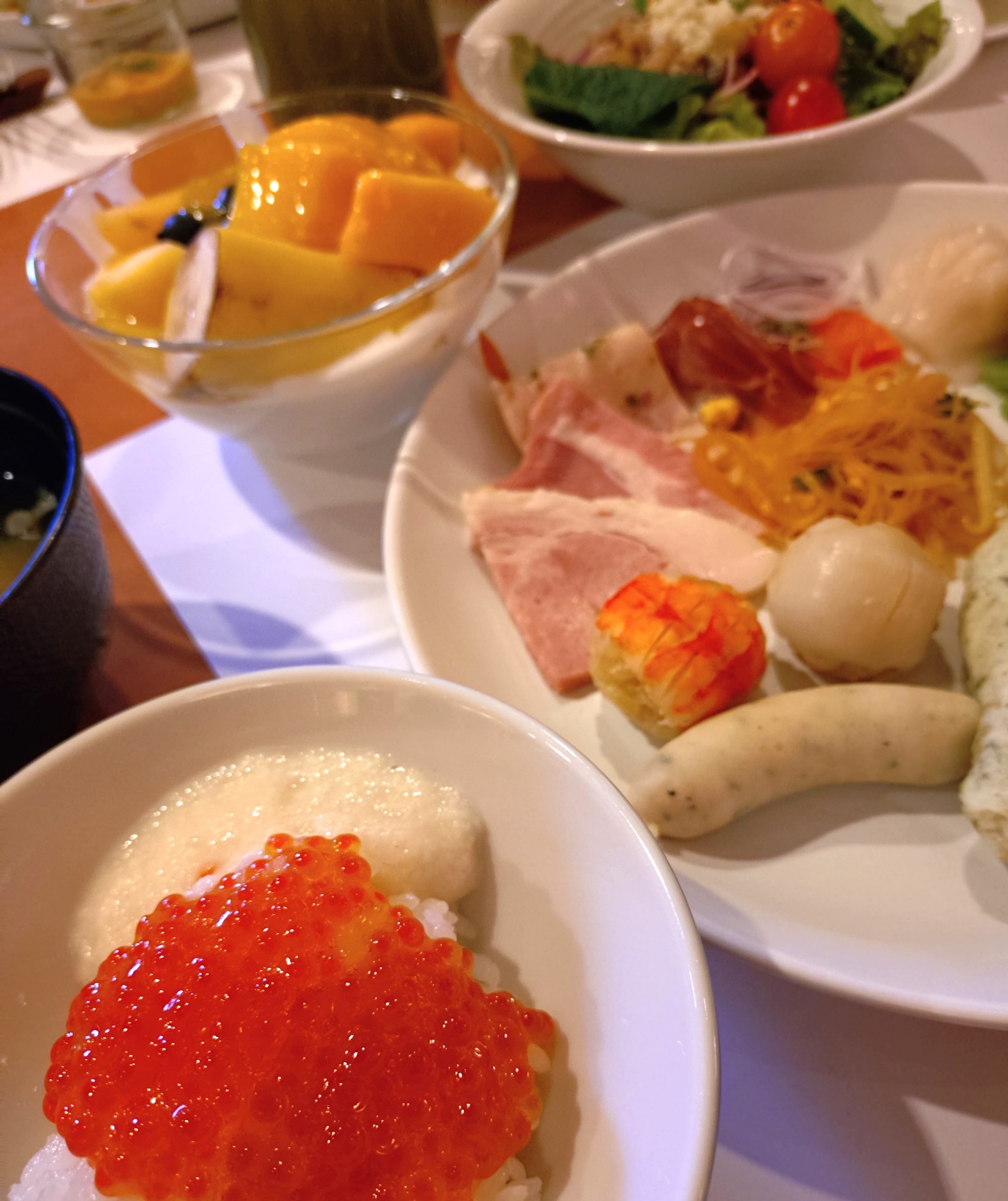 mini會　ホテルニューオータニ　朝食ビュッフェ　SATUKI　今小路 あま宮