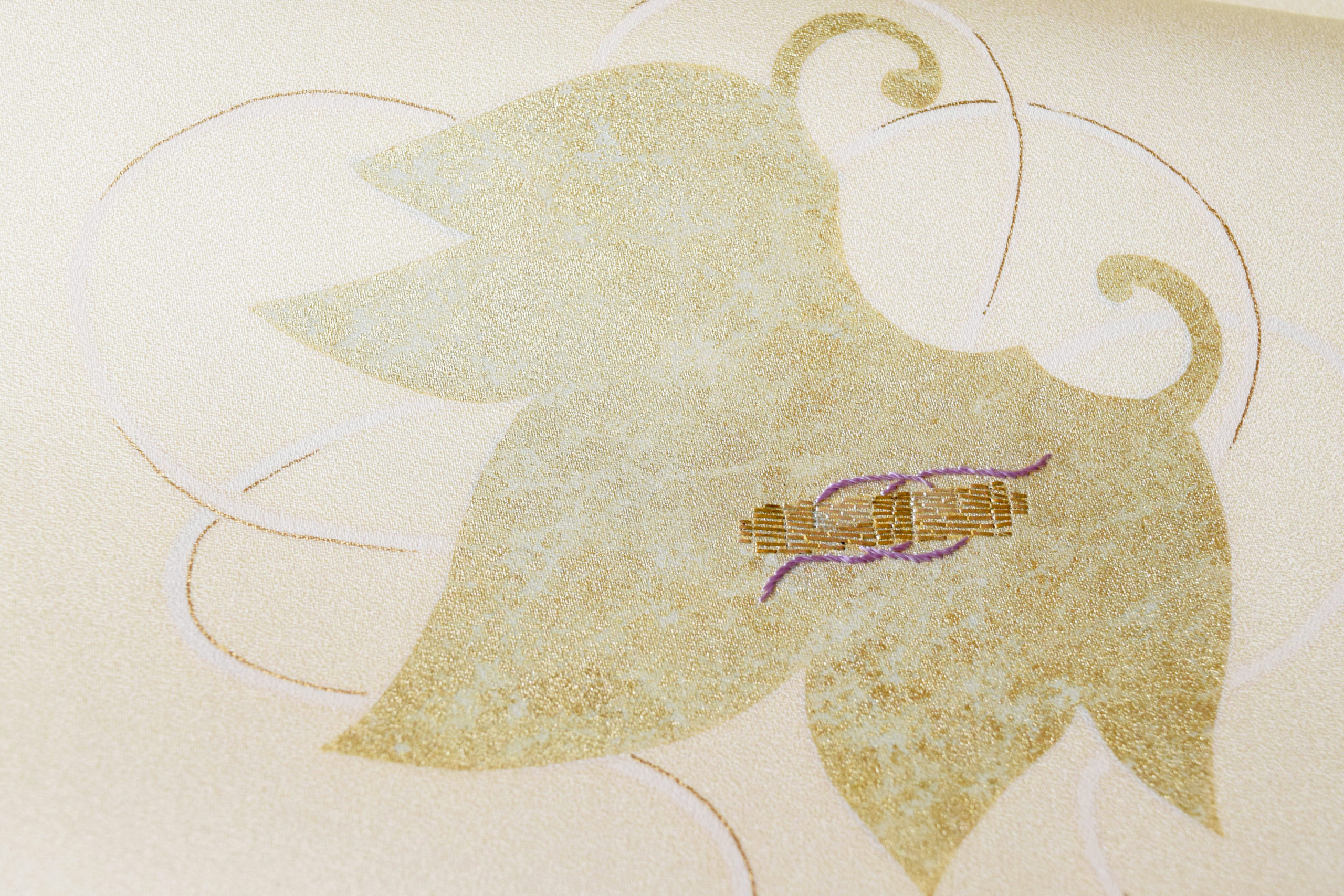 附下　大宝尽くし　友禅　金彩　刺繍　今小路 あま宮　