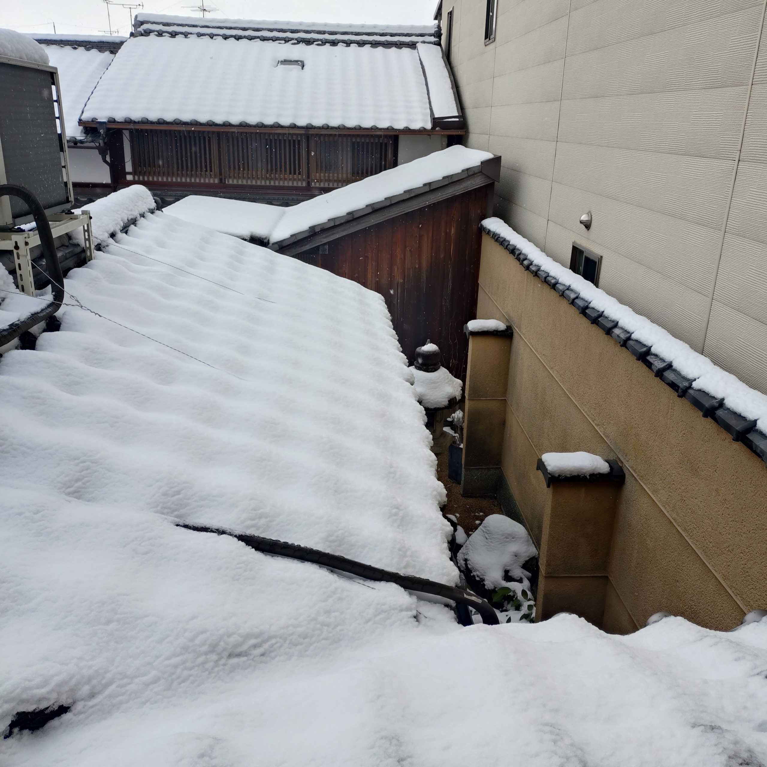 京都 今小路 あま宮 雪景色 2026年2月9日