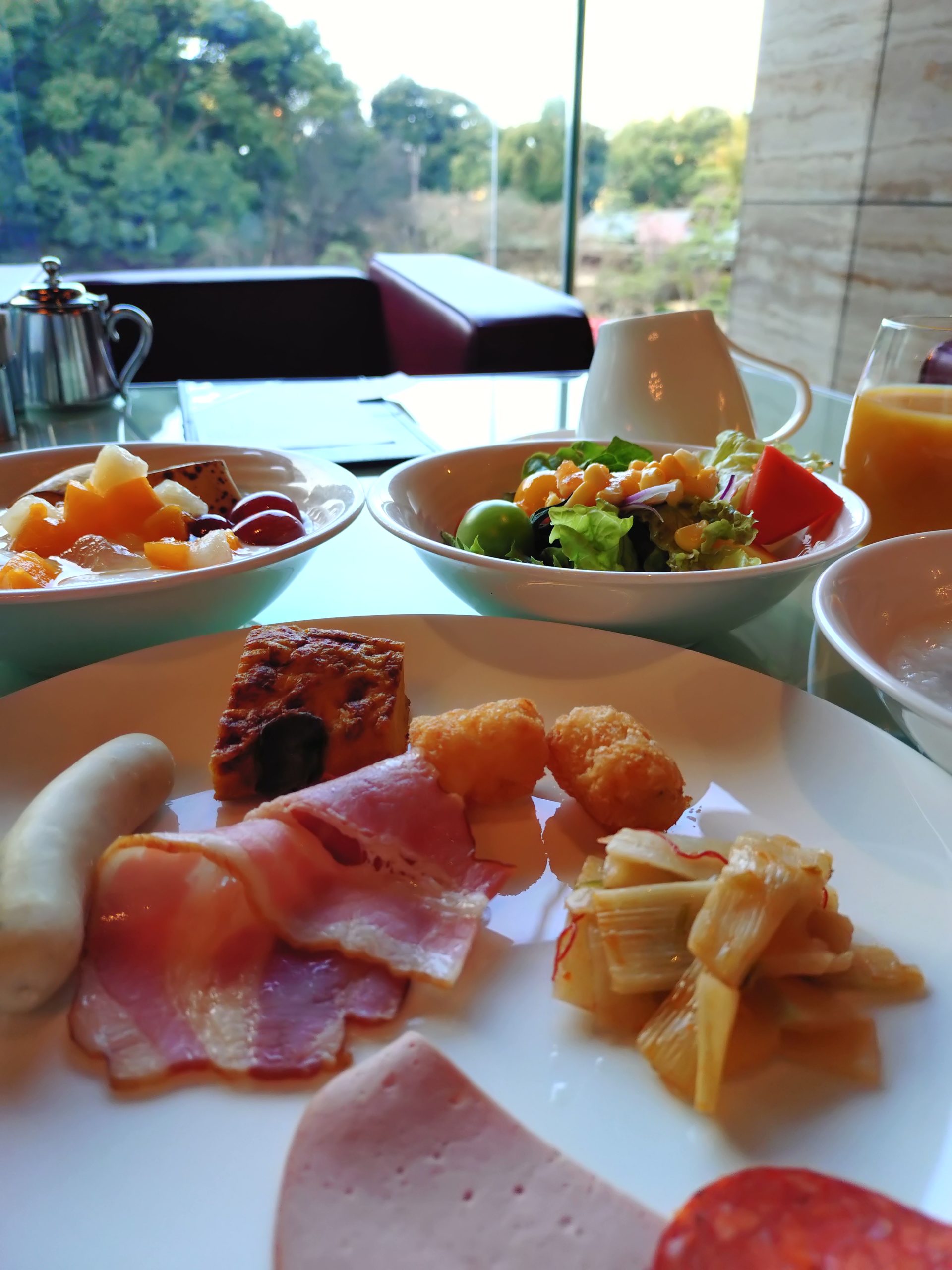 ホテルニューオータニ　ホテル朝食　今小路 あま宮　お江戸出張