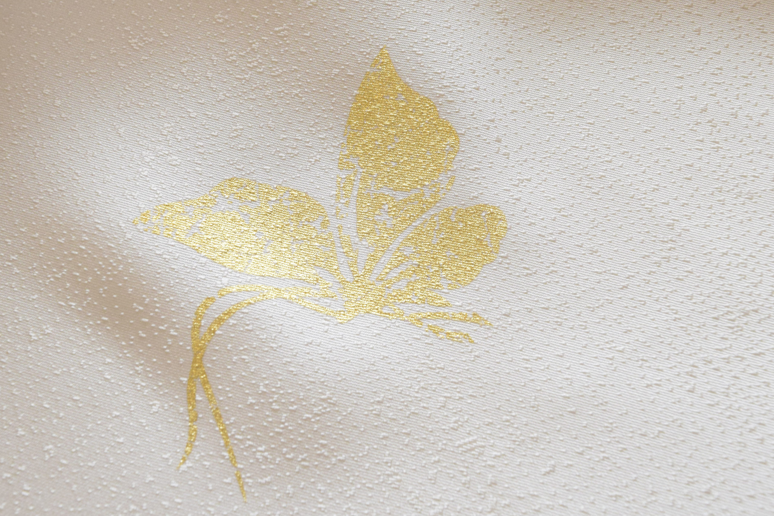 小紋 飛び柄小紋 箔 光琳の蝶 今小路 あま宮 京都