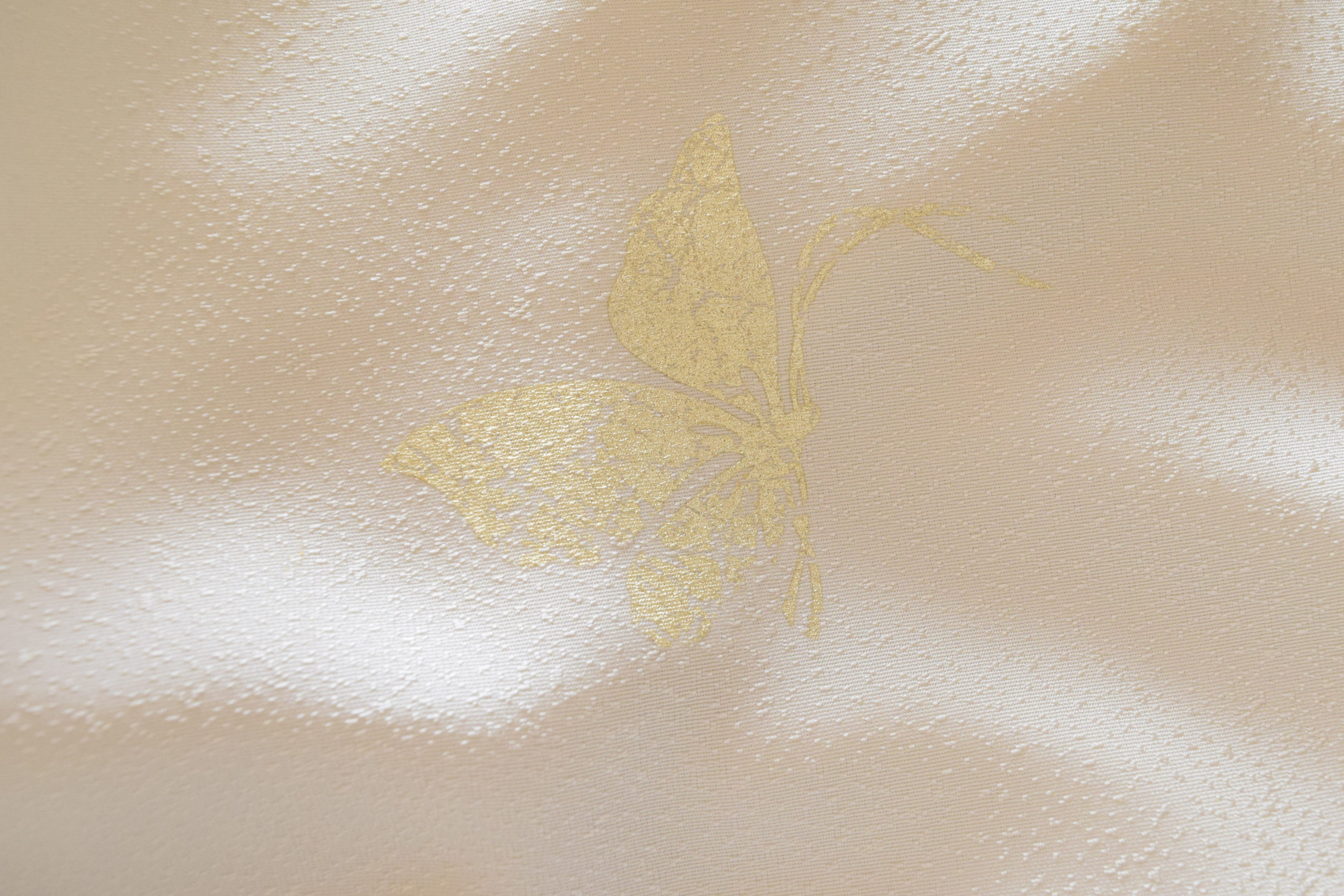 小紋 飛び柄小紋 箔 光琳の蝶 今小路 あま宮 京都